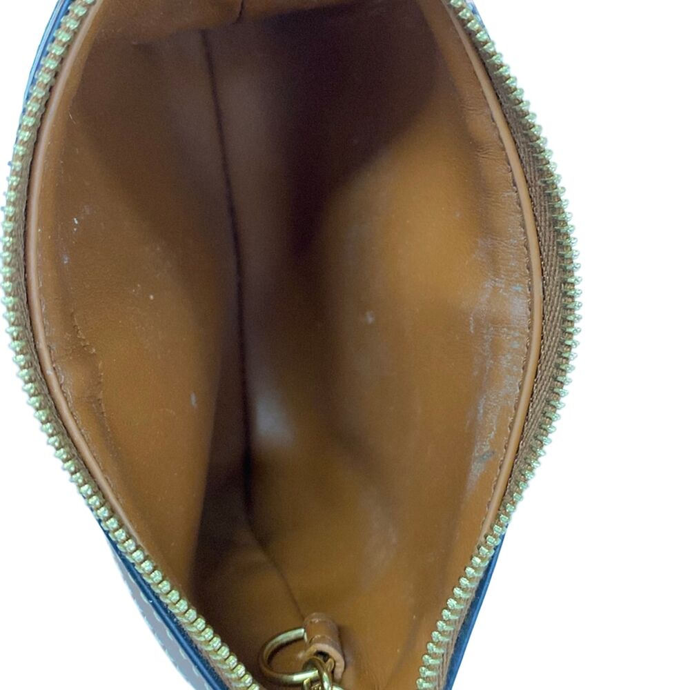 Celine Coin Case Beige Brown Multi Wool Leather - Picture 3 of 8